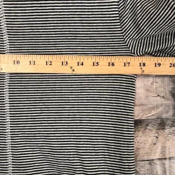 Anthropologie Maeve Tunic Size Small Striped Stretch Knit Turtleneck - Picture 8 of 8